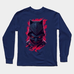 Shinobi Beast - Diseños de animales ninjas Long Sleeve T-Shirt